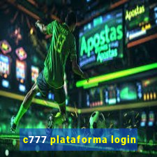 c777 plataforma login